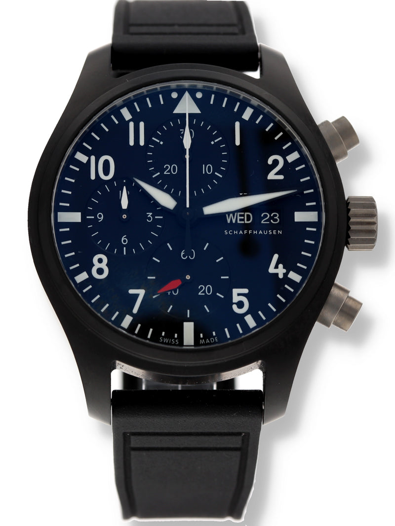 40749: IWC Pilot's Watch Chronograph 41 Top Gun, Ref. IW389401, 2025 Full Set