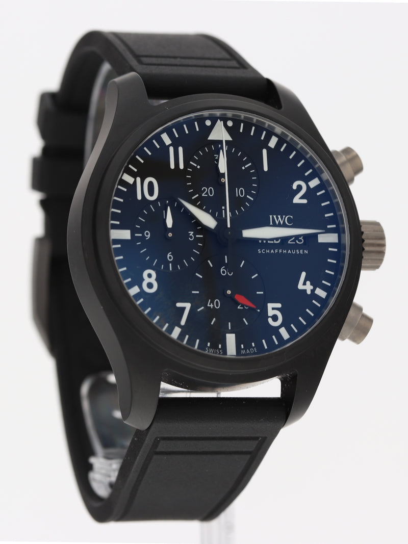 40749: IWC Pilot's Watch Chronograph 41 Top Gun, Ref. IW389401, 2025 Full Set