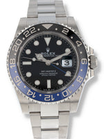40750: Rolex GMT-Master II "Batman", Ref. 126710BLNR, 2022 Full Set