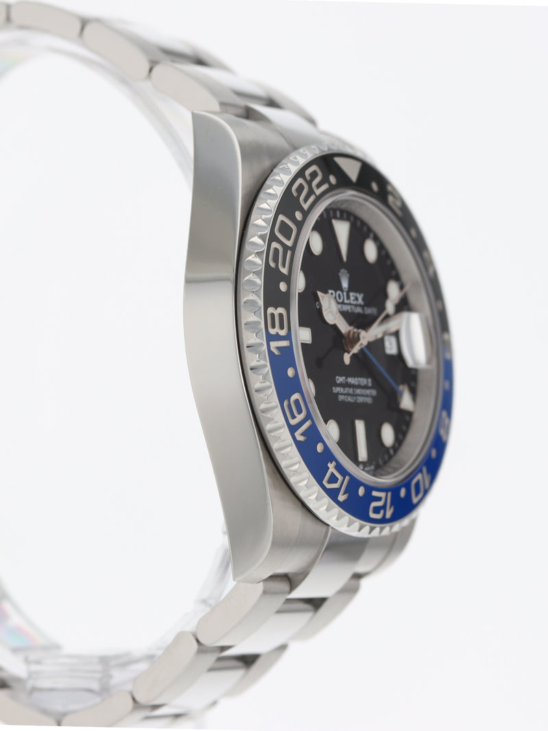 40750: Rolex GMT-Master II "Batman", Ref. 126710BLNR, 2022 Full Set