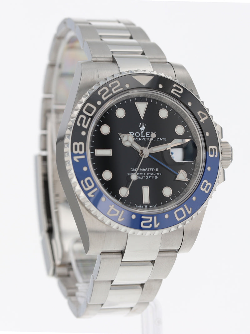 40750: Rolex GMT-Master II "Batman", Ref. 126710BLNR, 2022 Full Set