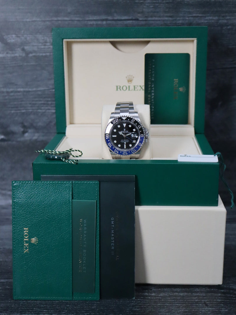 40750: Rolex GMT-Master II "Batman", Ref. 126710BLNR, 2022 Full Set