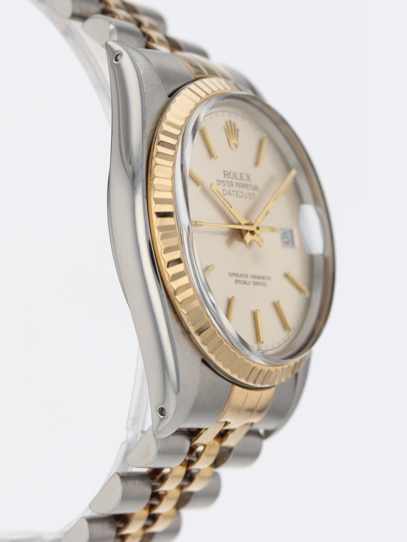 40751: Rolex Datejust 36, Ref. 16013, Rolex Papers Circa 1986