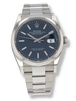 40754: Rolex Datejust 36, Ref. 126200, Box and 2020 Card