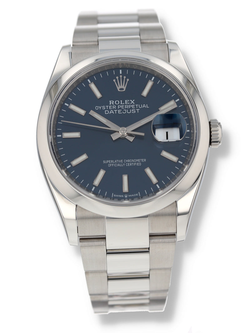 40754: Rolex Datejust 36, Ref. 126200, Box and 2020 Card
