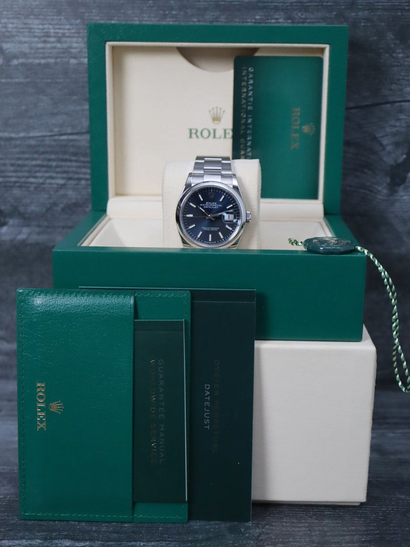 40754: Rolex Datejust 36, Ref. 126200, Box and 2020 Card