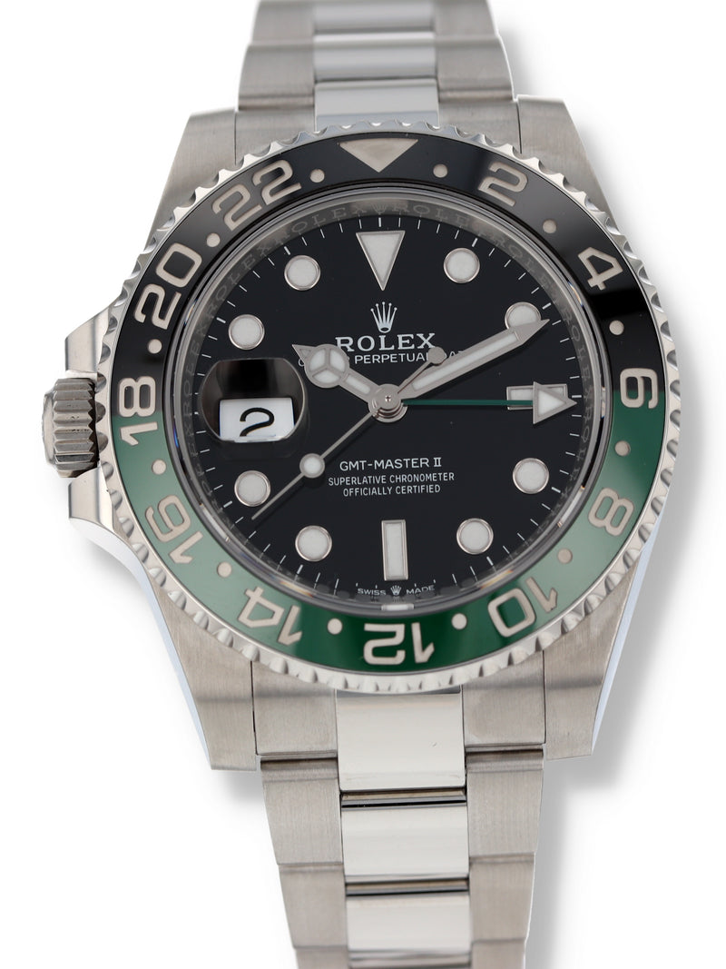 40755: Rolex GMT-Master II "Sprite", Ref. 126720VTNR, 2024 Full Set