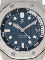 40762: Audemars Piguet Royal Oak Offshore Diver, Ref. 15720ST 15720ST.OO.A027CA.01, Box and 2025 Card