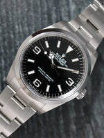 40763: Rolex Explorer 36, Ref. 124270, Box and 2021 Card