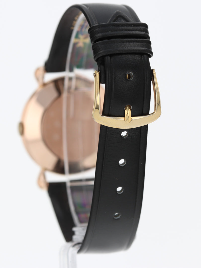 40768: Vacheron Constantin 18k Rose Gold Vintage Wristwatch, Size 31mm, Circa 1940's