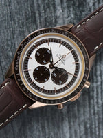40777: Omega 18k Sedna FOIS Speedmaster Anniversary, Ref. 311.63.40.30.02.001, Box and 2021 Card