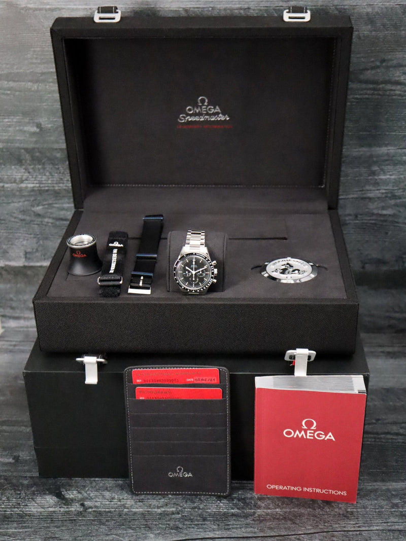 40778: Omega Speedmaster 321, "Ed White", Ref. 311.30.40.30.01.001, Box and 2024 Card