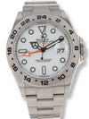40780: Rolex Explorer II, Ref. 226570, 2025 Full Set LIKE NEW