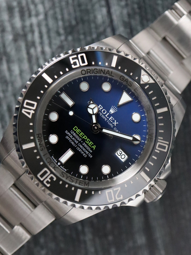 40781: Rolex "James Cameron" DeepSea Sea-Dweller, Ref. 136660, Box and 2025 Card