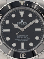 40789: Rolex Submariner 40 "No Date", Ref. 114060, Box and 2017 Card
