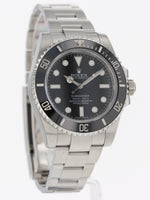 40789: Rolex Submariner 40 "No Date", Ref. 114060, Box and 2017 Card