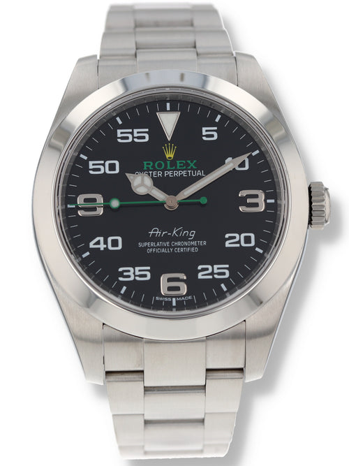 40790: Rolex Air-King, Ref. 116900, Box and 2019 Card + 2025 Service Card