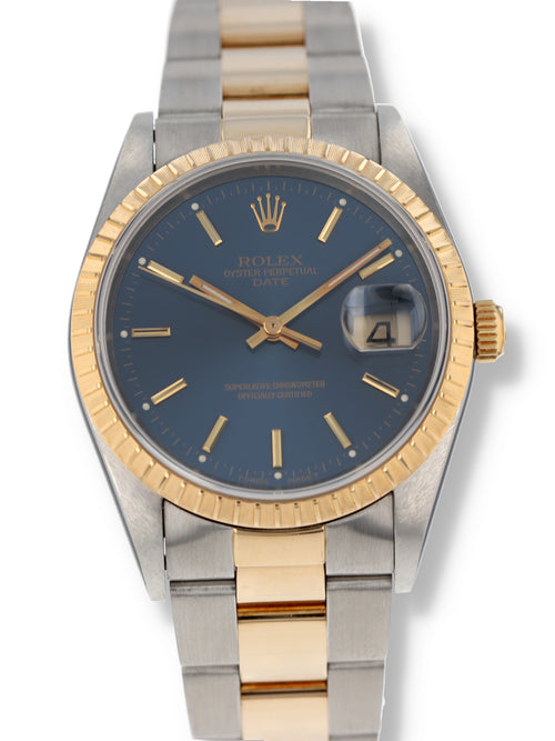 40792: Rolex Date, Ref.  15223, Full Set Circa 1993
