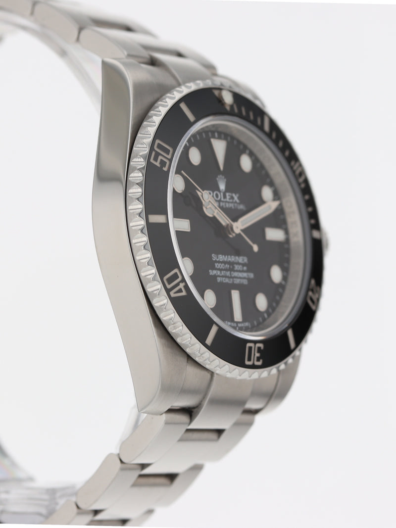 40796: Rolex Submariner 40 "No Date", Ref. 114060, Box and 2012 Card