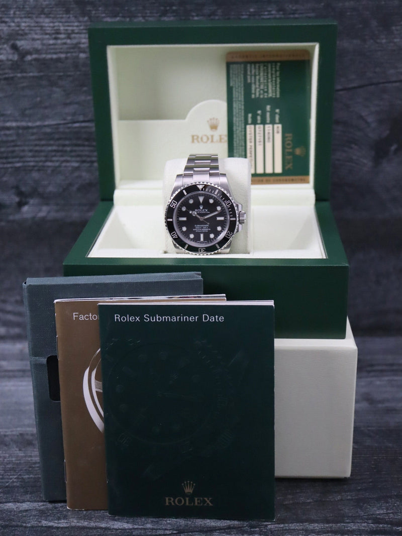 40796: Rolex Submariner 40 "No Date", Ref. 114060, Box and 2012 Card