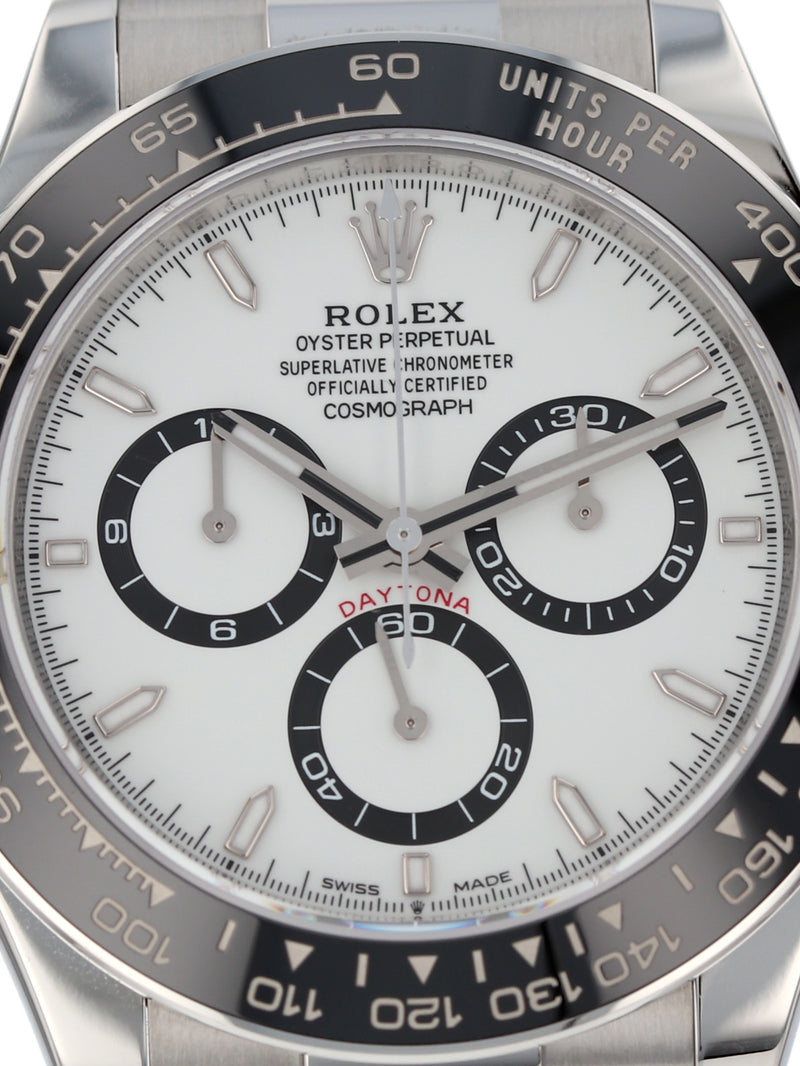 40798: Rolex Daytona "Panda", Ref. 126500LN, 2024 Full Set