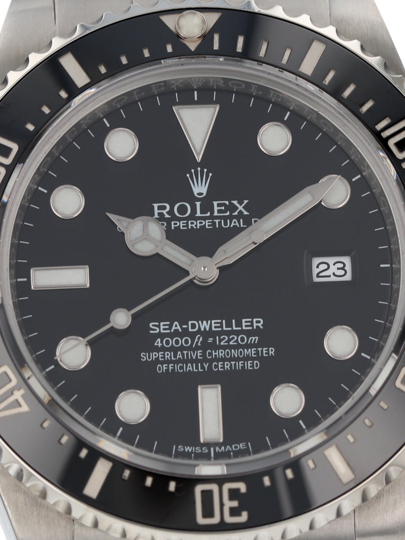 40802: Rolex Sea-Dweller 4000, Ref. 116600, Box and 2016 Card
