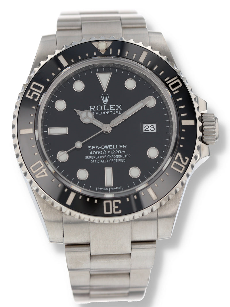40802: Rolex Sea-Dweller 4000, Ref. 116600, Box and 2016 Card