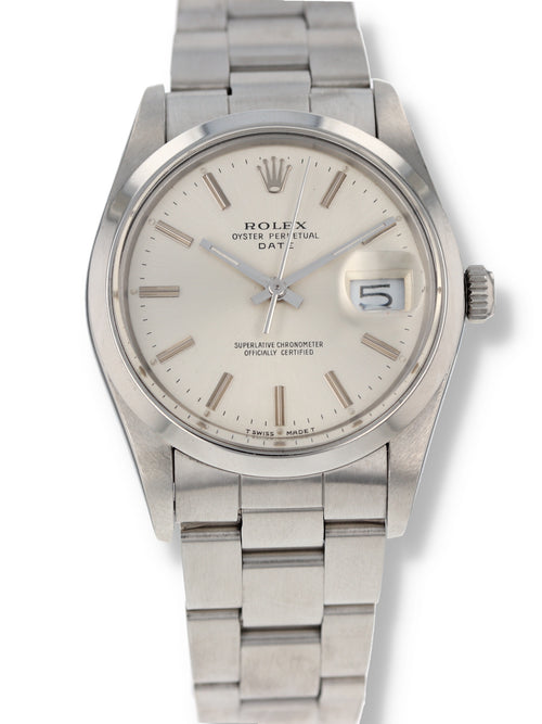 40804: Rolex Vintage Date, Ref. 15000, Circa 1987