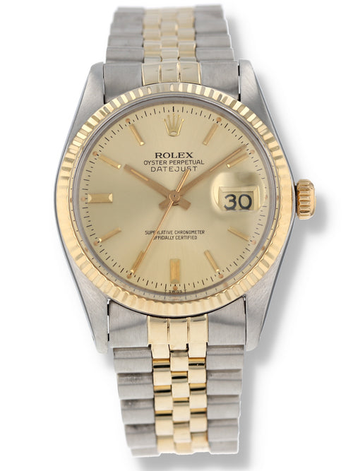 40601: Rolex Datejust 36, Ref. 16013, Circa 1979