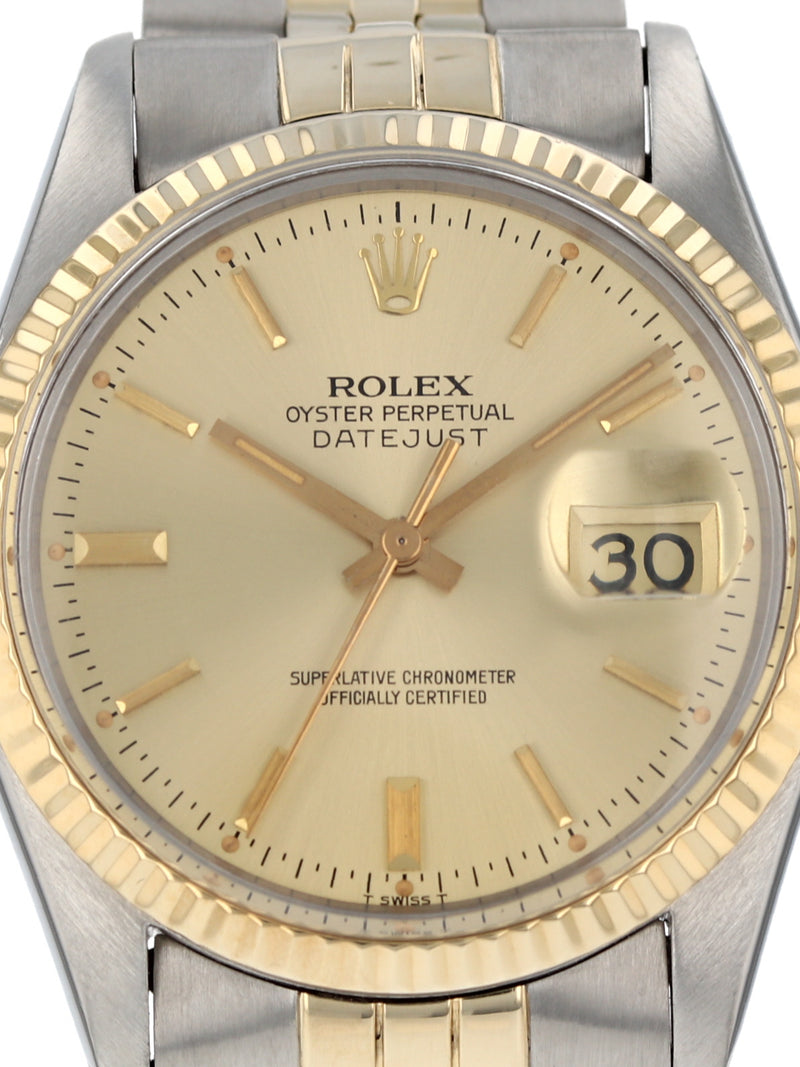 40601: Rolex Datejust 36, Ref. 16013, Circa 1979