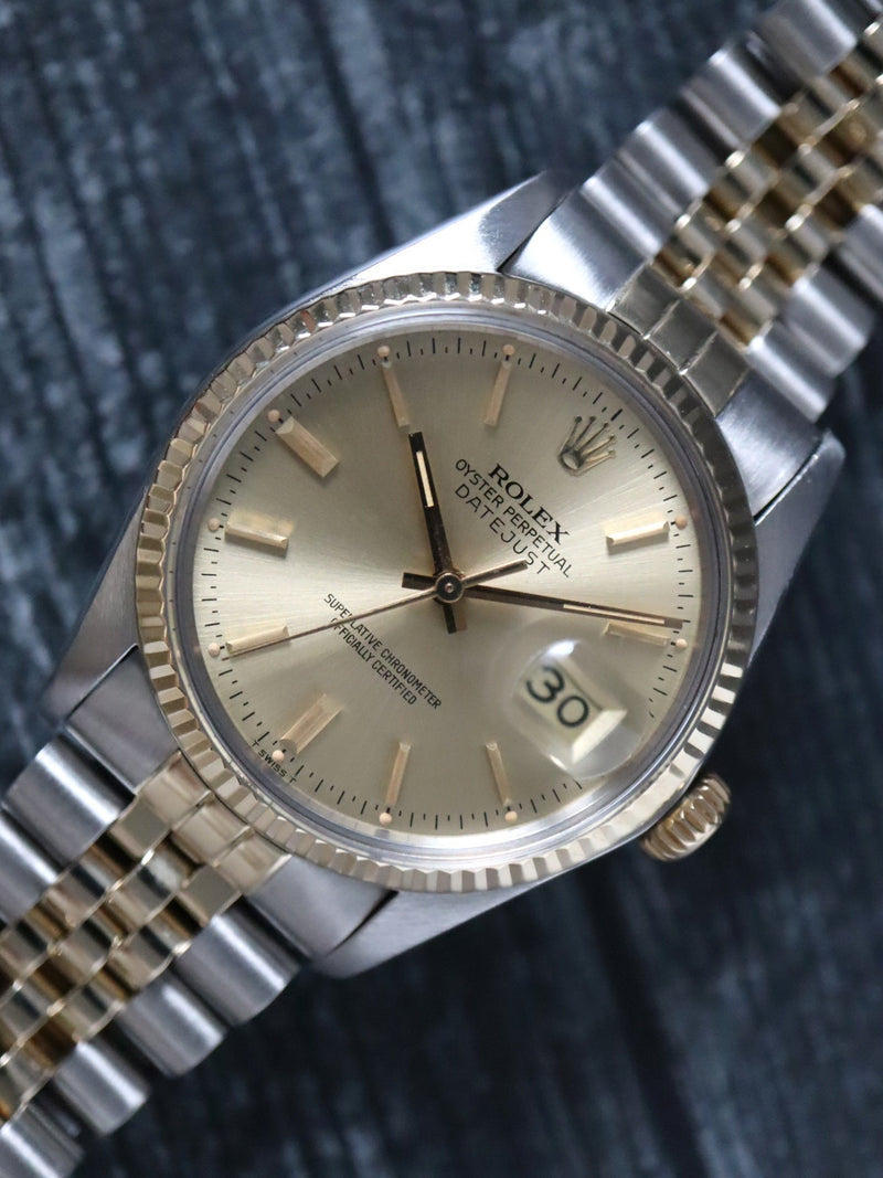 40601: Rolex Datejust 36, Ref. 16013, Circa 1979