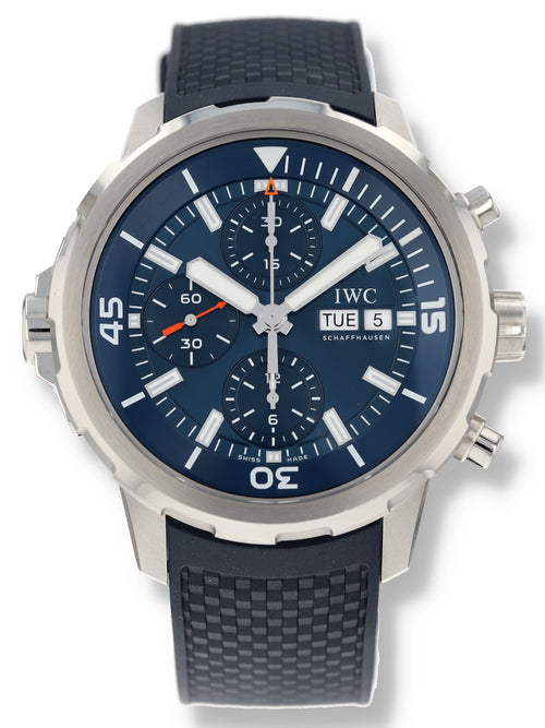 40822: IWC Aquatimer Chronograph, Ref. IW376806, Box and Card 2025