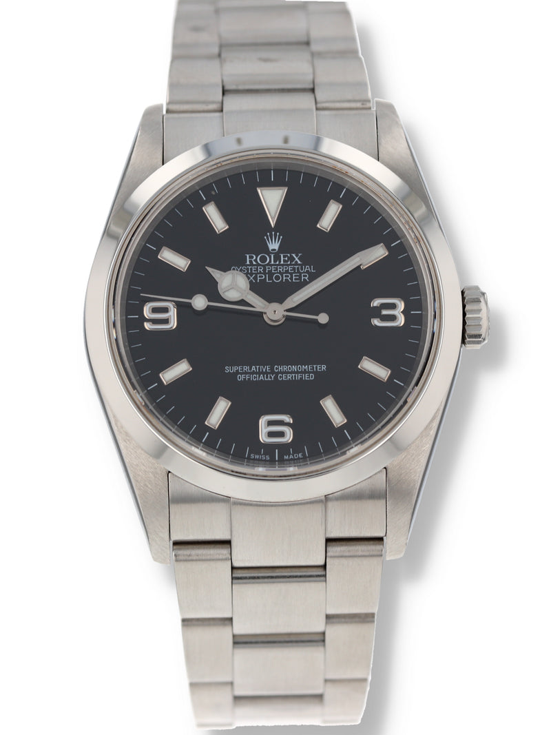 40830: Rolex Explorer 36, Ref. 114270, Box and Papers 2006