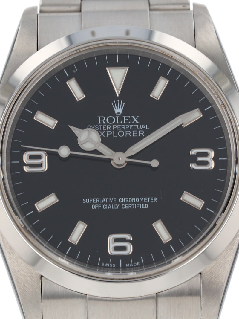 40830: Rolex Explorer 36, Ref. 114270, Box and Papers 2006