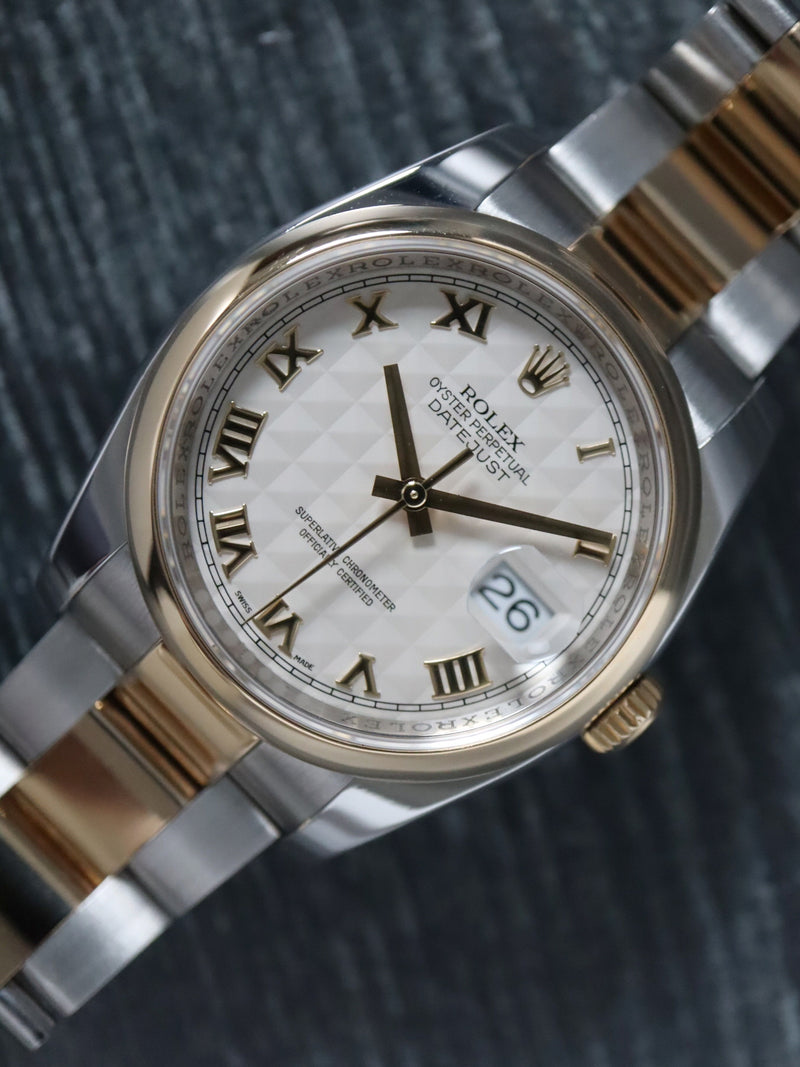 40831: Rolex Datejust 36, Ref. 116203, Box and 2007 Card