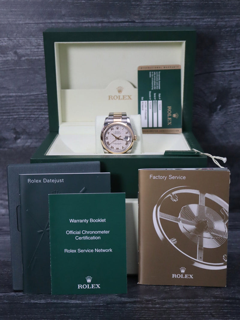 40831: Rolex Datejust 36, Ref. 116203, Box and 2007 Card