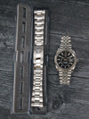 40834: Rolex Sky-Dweller, Black Dial, Ref. 326934, Box and 2023 Card (BOTH BRACELETS)