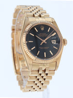 40850: Rolex Rare Vintage 18k Rose Gold Datejust, Ref. 1601, Circa 1972