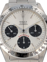 40852: Rolex Vintage "Big Red" Daytona, Ref. 6265, Box and Papers, Circa 1986. Unpolished