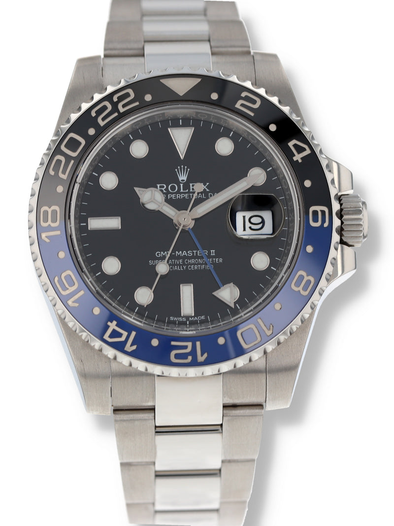 40854: Rolex GMT-Master II "Batman", Ref. 116710BLNR, 2014 Full Set