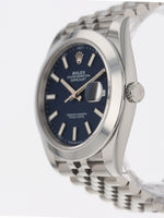 40859: Rolex Datejust 41, Ref. 126300, 2024 Full Set LIKE NEW Unpolished