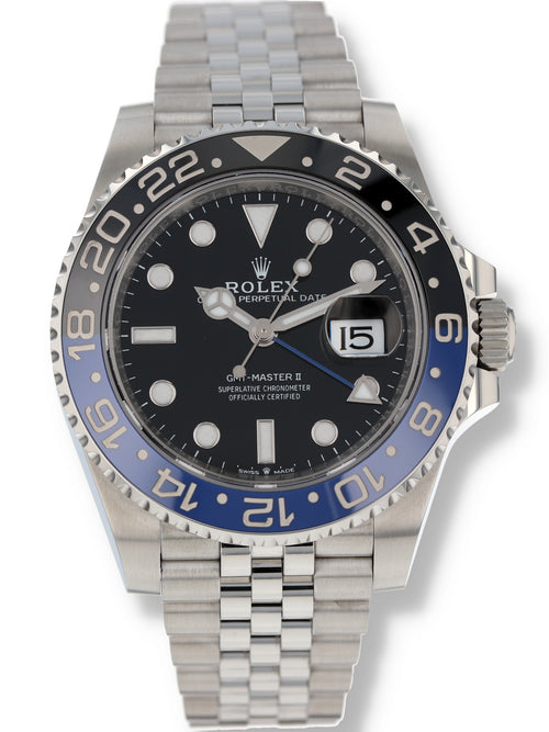 40861: Rolex GMT-Master II "Batgirl", Ref. 126710BLNR, Full Set 2024