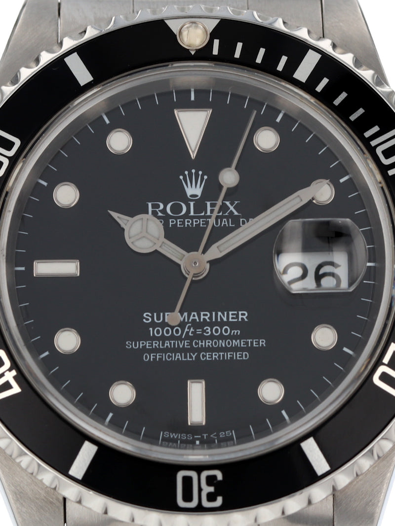 40862: Rolex Submariner 40, Ref. 16610, Circa 1993