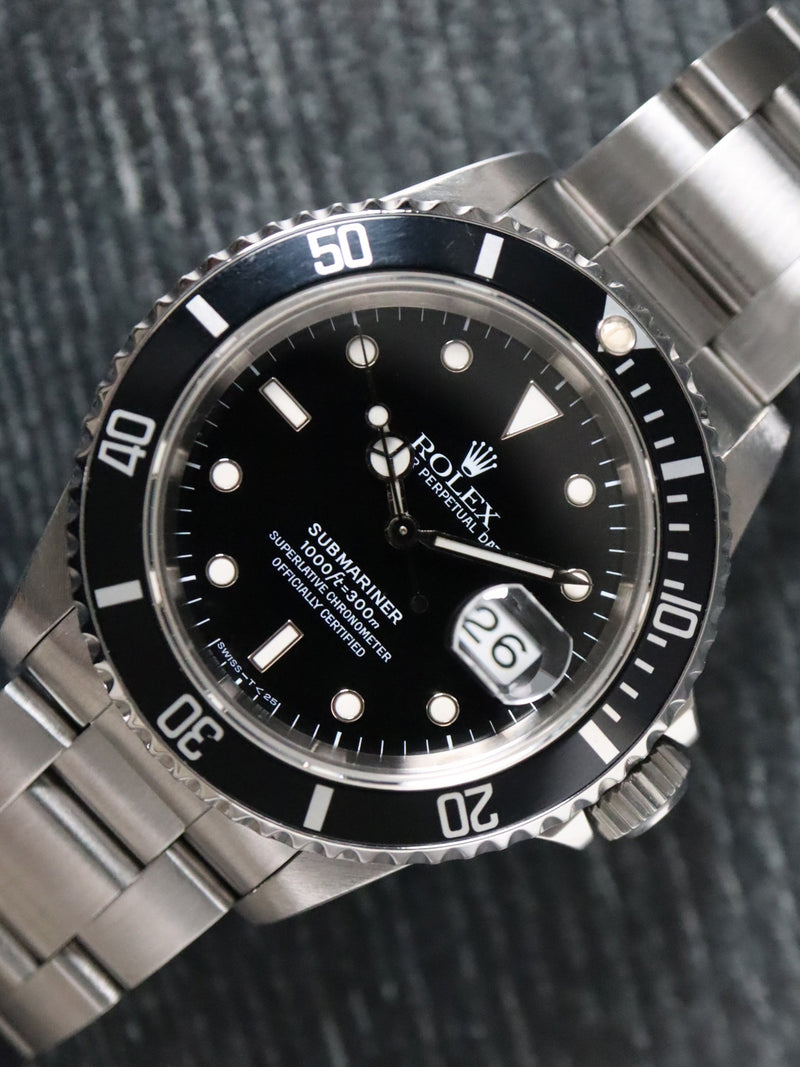 40862: Rolex Submariner 40, Ref. 16610, Circa 1993