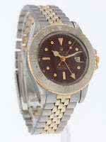 40865: Rolex Vintage GMT-Master "Root Beer", Ref. 1675, Full Set Circa 1970's