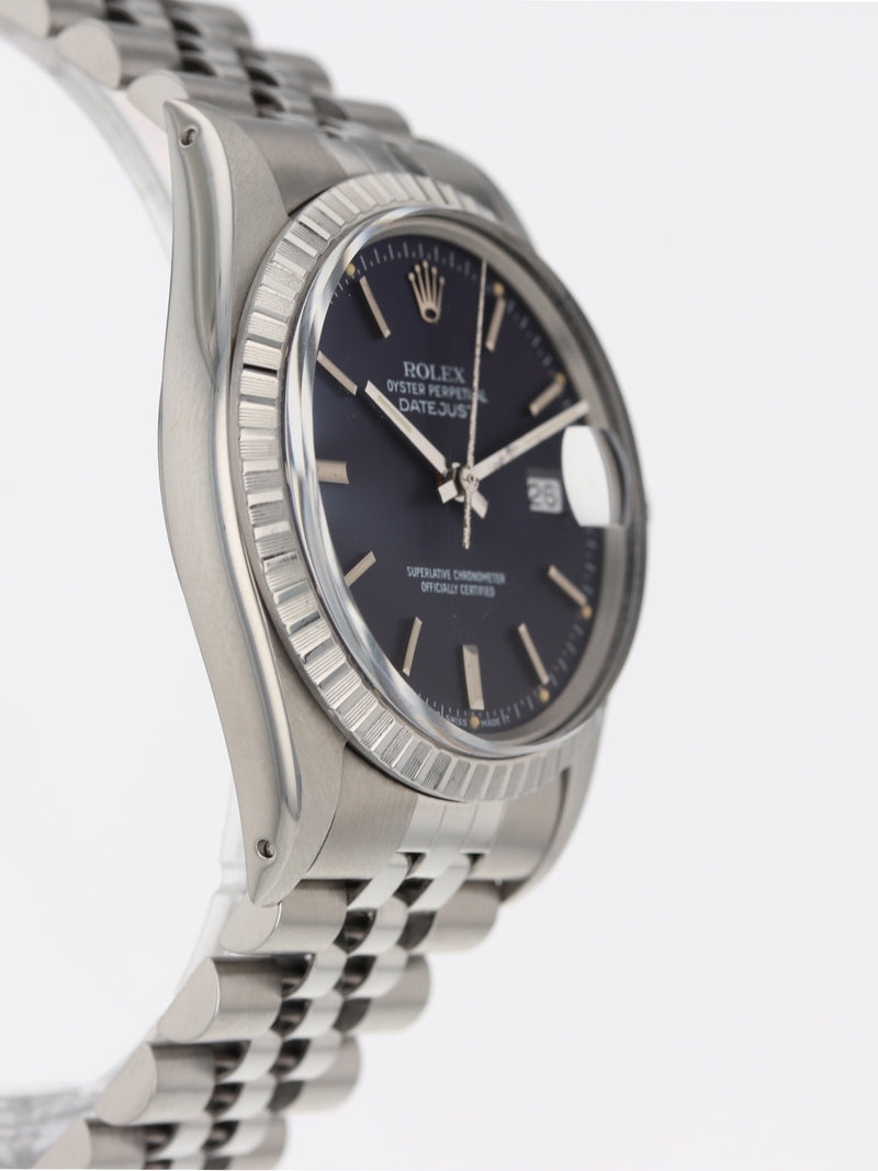 40874: Rolex vintage Datejust 36, Ref. 16030, Box and Papers, Circa 1985