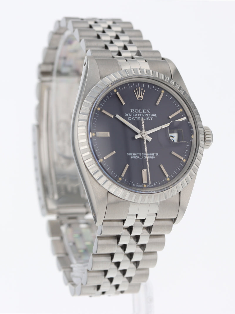 40874: Rolex vintage Datejust 36, Ref. 16030, Box and Papers, Circa 1985