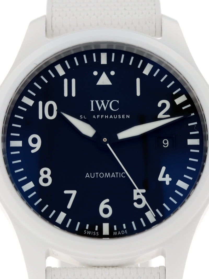 40876: IWC Top Gun Lake Tahoe, Ref. IW328104, Box and 2025 Card UNWORN