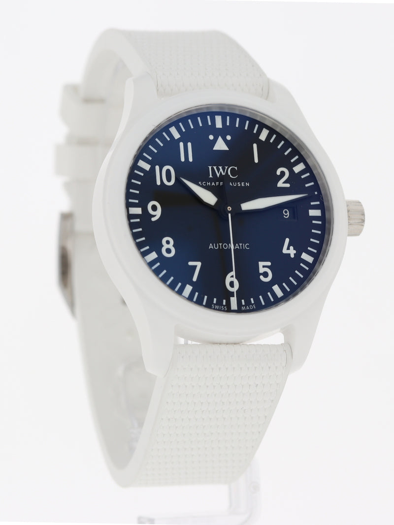 40876: IWC Top Gun Lake Tahoe, Ref. IW328104, Box and 2025 Card UNWORN