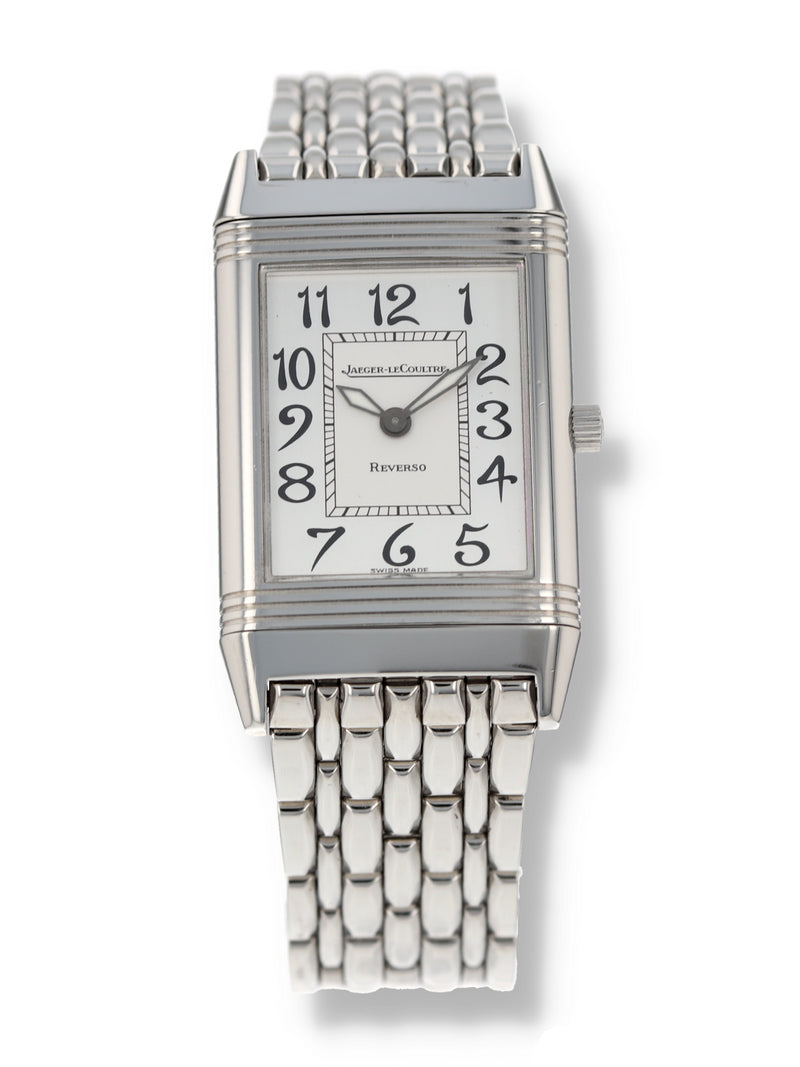 40883: Jaeger LeCoultre Small Reverso Classique, Ref. 250.8.86, Box and Booklets